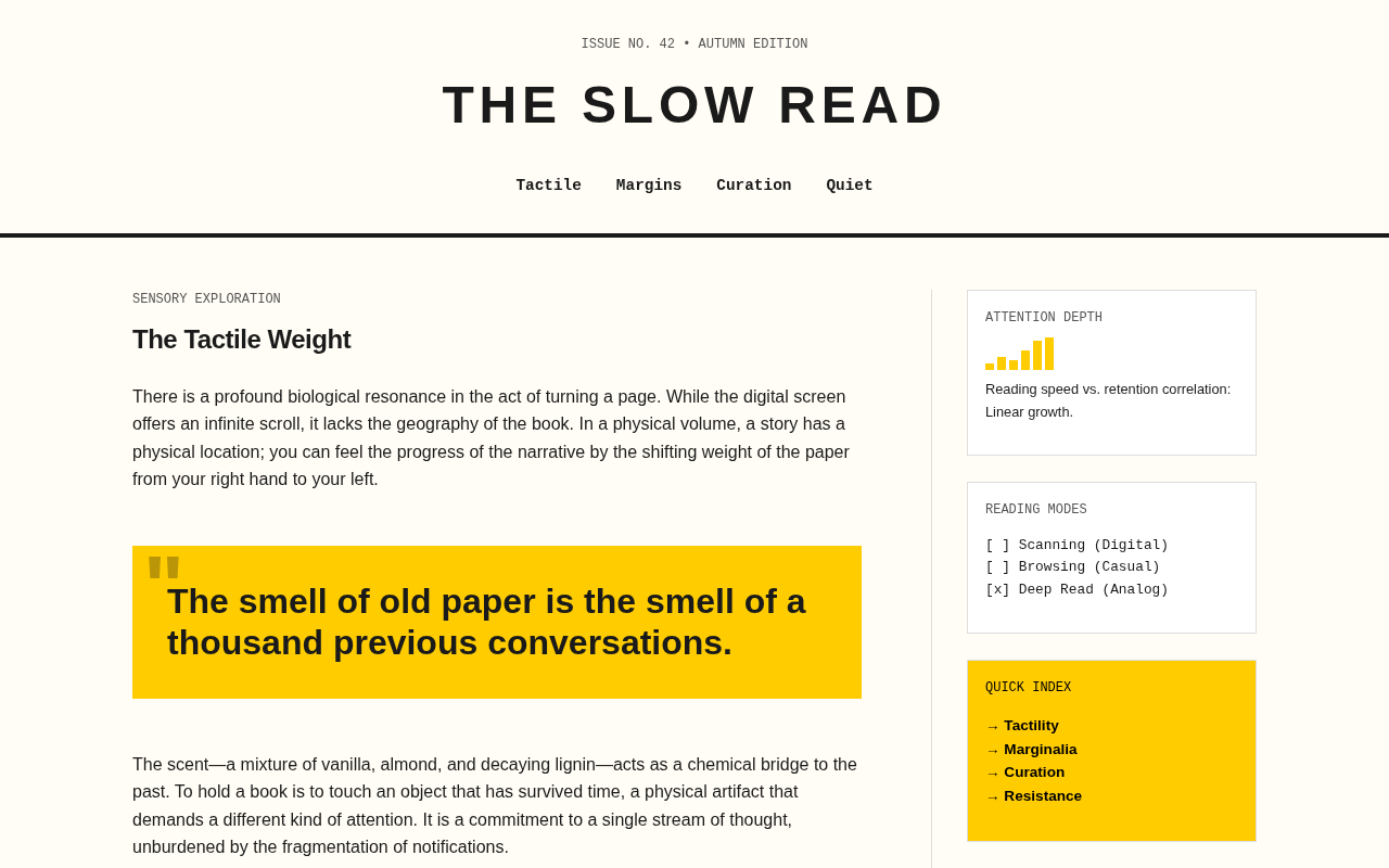 Screenshot of the-slow-read/the-art-of-slow-reading.html