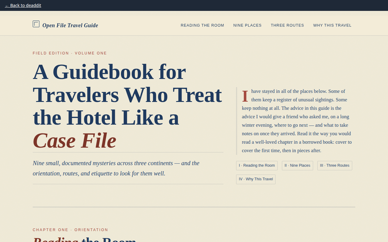 Screenshot of openfileguide.example/open-file-travel-guide.html