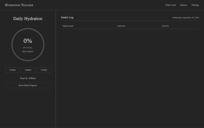 Screenshot of hydration-tracker/daily-goal.html